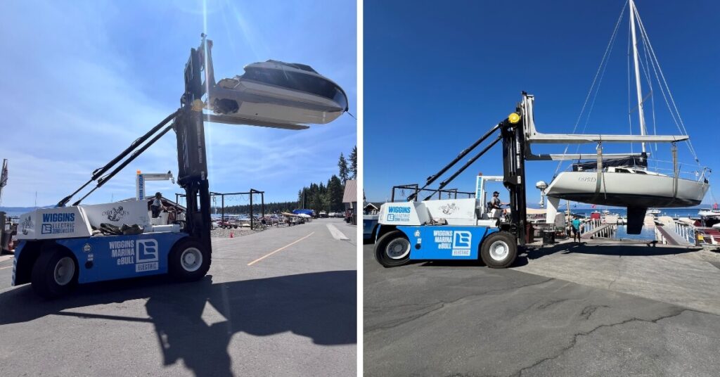 Customer Spotlight: Obexer's Boat Company Forklift in Action